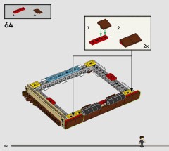 LEGO 76449 instructions page 62 – build guide