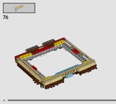 LEGO 76449 instructions page 74 – build guide