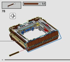 LEGO 76449 instructions page 76 – build guide