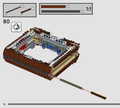 LEGO 76449 instructions page 78 – build guide