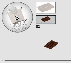 LEGO 76449 instructions page 80 – build guide