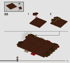 LEGO 76449 instructions page 85 – build guide