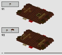 LEGO 76449 instructions page 88 – build guide