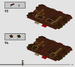 LEGO 76449 instructions page 89 – build guide