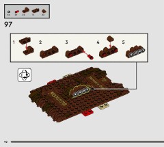 LEGO 76449 instructions page 92 – build guide