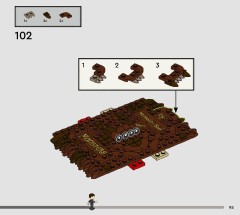 LEGO 76449 instructions page 95 – build guide