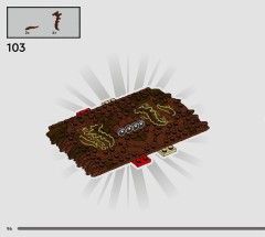 LEGO 76449 instructions page 96 – build guide