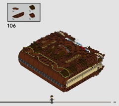LEGO 76449 instructions page 99 – build guide