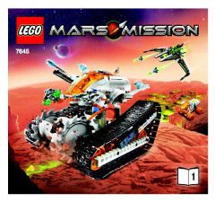 LEGO 7645 instructions page 1 – build guide