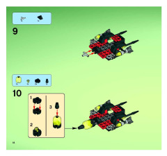 LEGO 7645 instructions page 18 – build guide