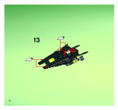 LEGO 7645 instructions page 20 – build guide