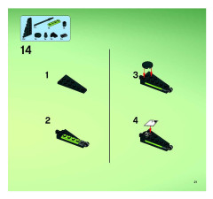 LEGO 7645 instructions page 21 – build guide