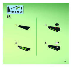 LEGO 7645 instructions page 23 – build guide