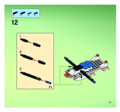 LEGO 7645 instructions page 35 – build guide