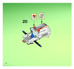 LEGO 7645 instructions page 42 – build guide