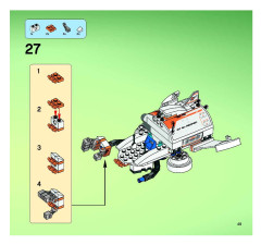 LEGO 7645 instructions page 49 – build guide
