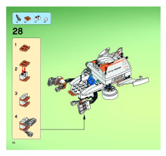 LEGO 7645 instructions page 50 – build guide