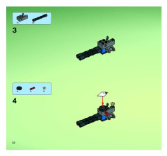 LEGO 7645 instructions page 52 – build guide