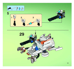 LEGO 7645 instructions page 53 – build guide