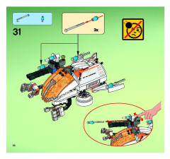 LEGO 7645 instructions page 56 – build guide