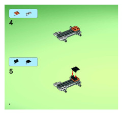 LEGO 7645 instructions page 6 – build guide