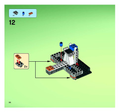 LEGO 7645 instructions page 66 – build guide