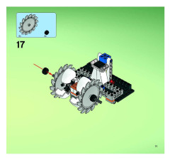 LEGO 7645 instructions page 71 – build guide