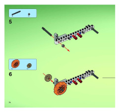 LEGO 7645 instructions page 74 – build guide