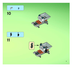 LEGO 7645 instructions page 9 – build guide