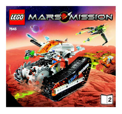 LEGO 7645 instructions page 1 – build guide