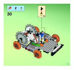 LEGO 7645 instructions page 17 – build guide