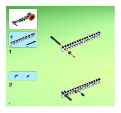 LEGO 7645 instructions page 2 – build guide