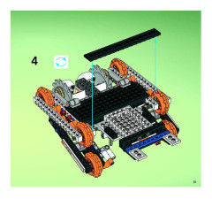 LEGO 7645 instructions page 51 – build guide