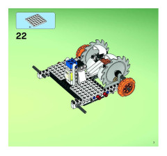 LEGO 7645 instructions page 7 – build guide