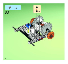 LEGO 7645 instructions page 8 – build guide