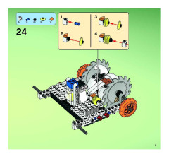 LEGO 7645 instructions page 9 – build guide