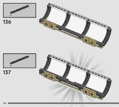 LEGO 76450 instructions page 110 – build guide