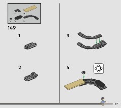 LEGO 76450 instructions page 117 – build guide