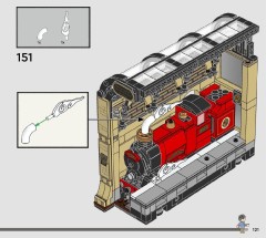 LEGO 76450 instructions page 121 – build guide