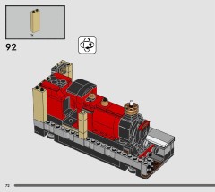 LEGO 76450 instructions page 72 – build guide