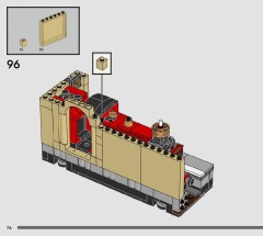 LEGO 76450 instructions page 76 – build guide