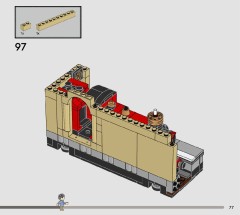 LEGO 76450 instructions page 77 – build guide