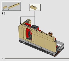 LEGO 76450 instructions page 78 – build guide
