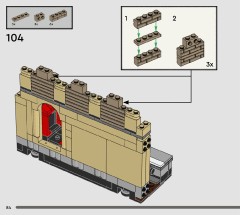 LEGO 76450 instructions page 84 – build guide