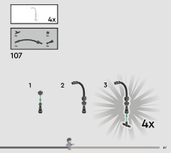 LEGO 76450 instructions page 87 – build guide
