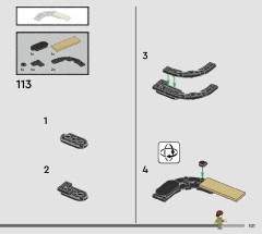 LEGO 76450 instructions page 101 – build guide