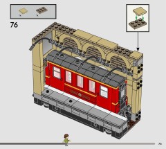 LEGO 76450 instructions page 75 – build guide