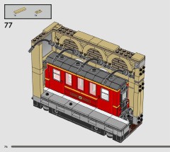 LEGO 76450 instructions page 76 – build guide
