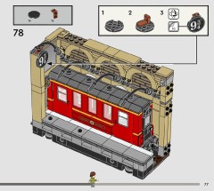 LEGO 76450 instructions page 77 – build guide