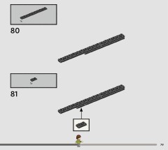 LEGO 76450 instructions page 79 – build guide